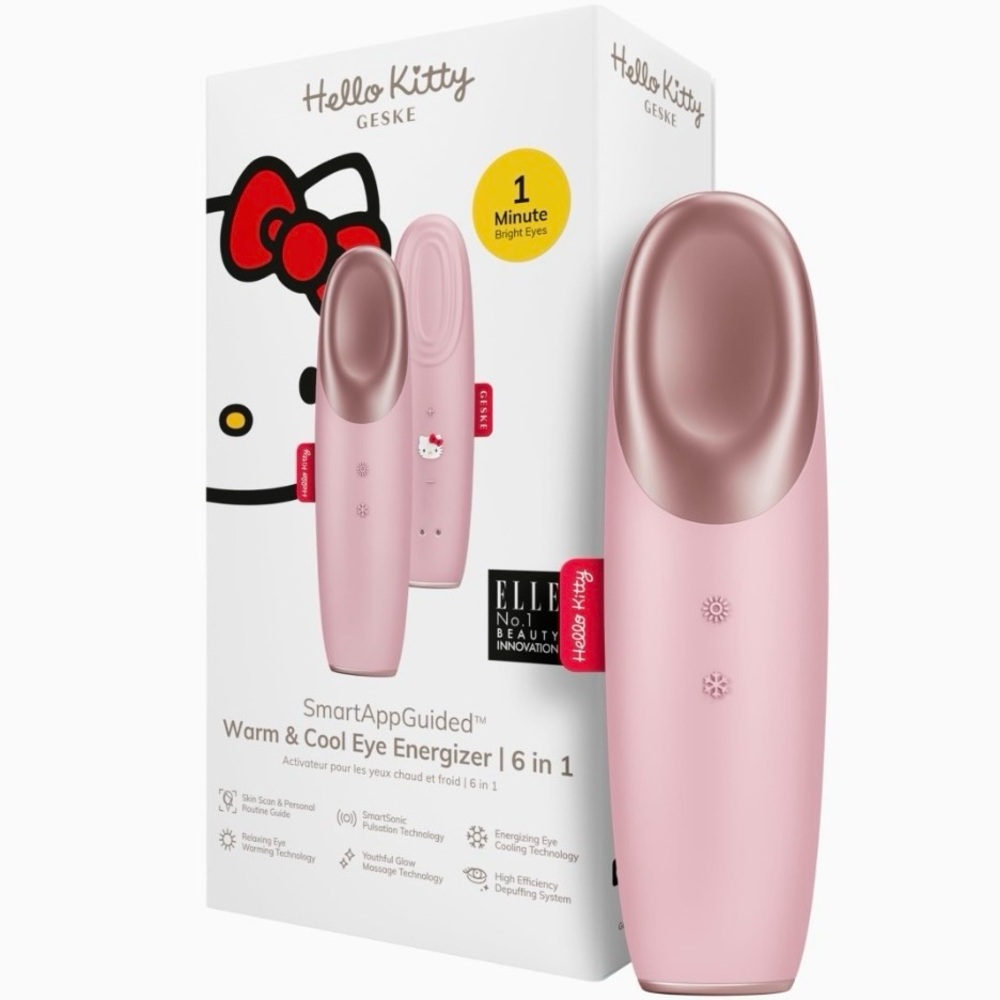 GESKE & Hello Kitty SmartAppGuided Warm & Cool Eye Energizer - 6 in 1 Technology